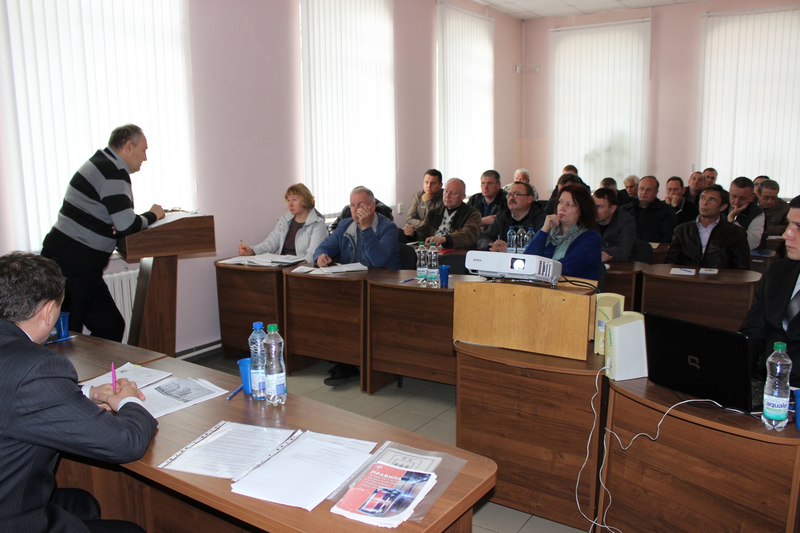 На базе Бобруйского отдела Могилевского областного управления Госпромнадзора проведен семинар
