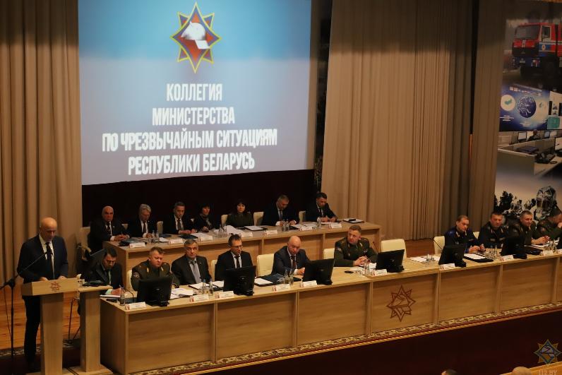 Александр Клобук принял участие в расширенном заседании коллегии МЧС