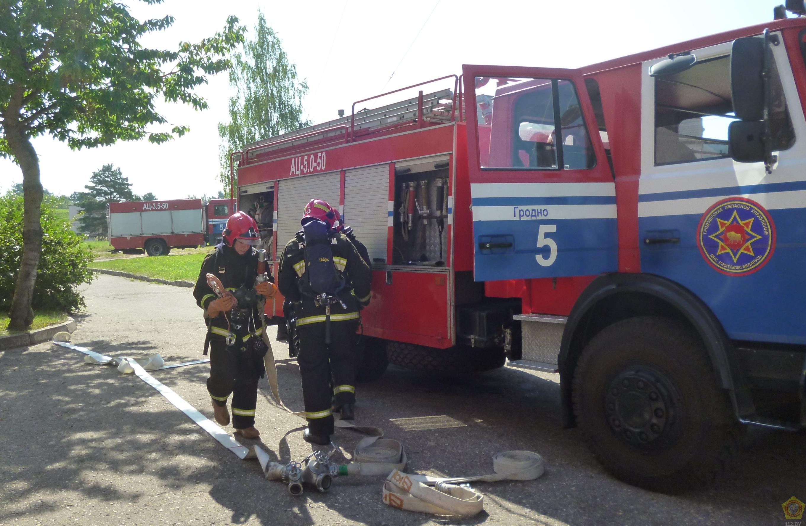 Учебная тревога проведена на «Заводе Химволокно» в г. Гродно